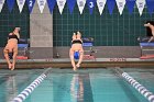 Swim vs Bentley  Wheaton College Swimming & Diving vs Bentley University. - Photo by Keith Nordstrom : Wheaton, Swimming & Diving